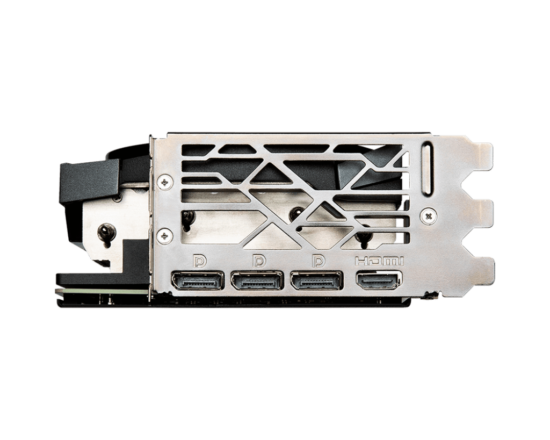 MSI NVIDIA GeForce RTX 4070 Ti GAMING X TRIO I/O View