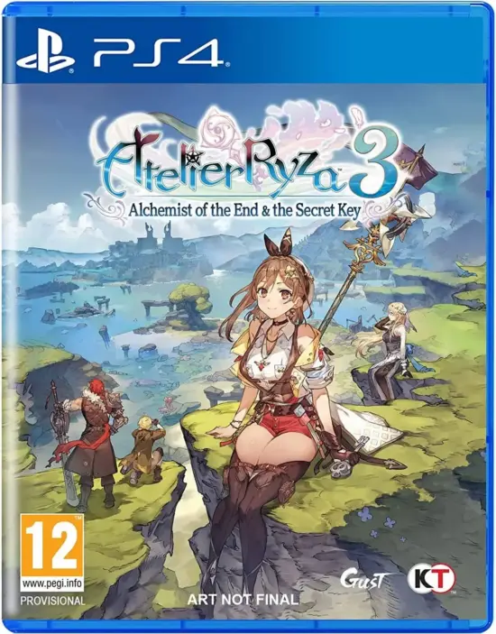 Atelier Ryza 3: Alchemist of the End & the Secret Key Box Art PS4