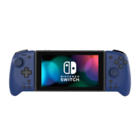 Nintendo Switch HORI Split Pad Pro Controller - Midnight Blue Flat Front View