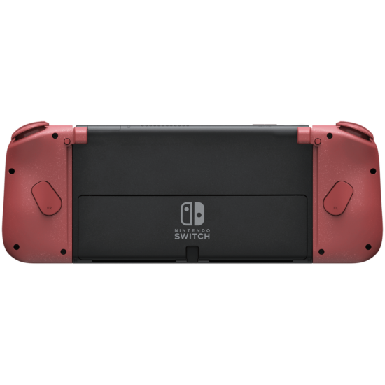 Nintendo Switch HORI Split Pad Compact Controller - Apricot Red Rear View