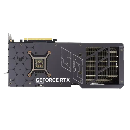 ASUS TUF Gaming NVIDIA GeForce RTX 4080 OC Backplate View