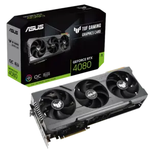 ASUS TUF Gaming NVIDIA GeForce RTX 4080 OC Box View