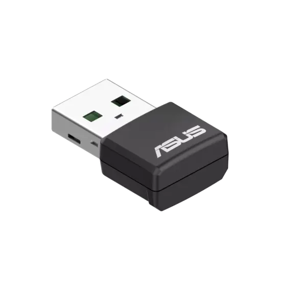ASUS USB-AX55 Nano Angled Front View