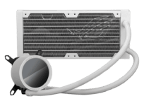 ASUS ROG Ryuo III 240 ARGB White Edition Radiator View