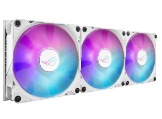 ASUS ROG Ryuo III 360 ARGB White Edition Fan View