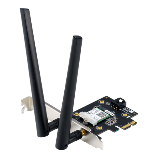 ASUS PCE-AX3000 Angled Antenna View