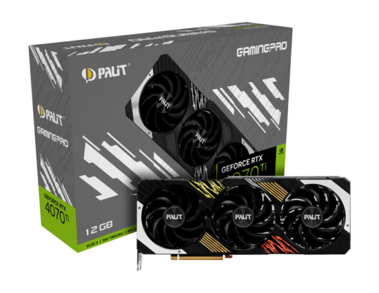Palit NVIDIA GeForce RTX 4070 Ti GamingPro Box View