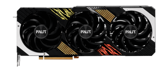 Palit NVIDIA GeForce RTX 4070 Ti GamingPro Flat Front View
