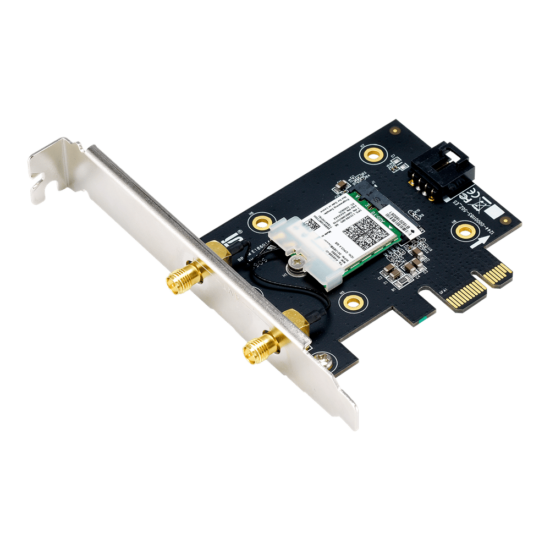 ASUS PCE-AX3000 Angled View