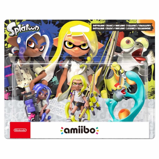 Splatoon 3 Nintendo Switch 3-in-1 amiibo Pack