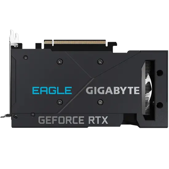 Gigabyte NVIDIA GeForce RTX 3050 EAGLE OC Backplate View