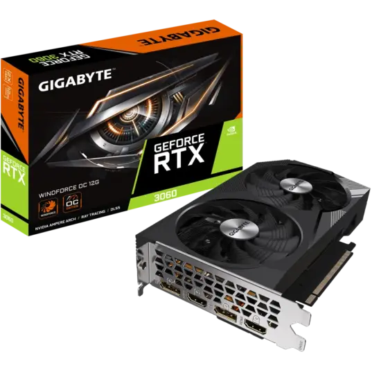 Gigabyte NVIDIA GeForce RTX 3060 WINDFORCE OC