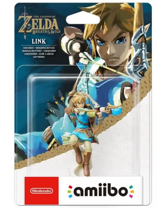 Link Archer Nintendo Switch amiibo Box View