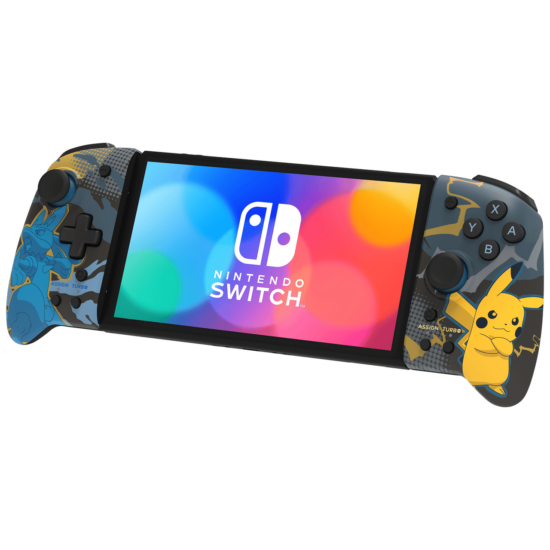 Nintendo Switch HORI Split Pad Pro Controller - Lucario & Pikachu