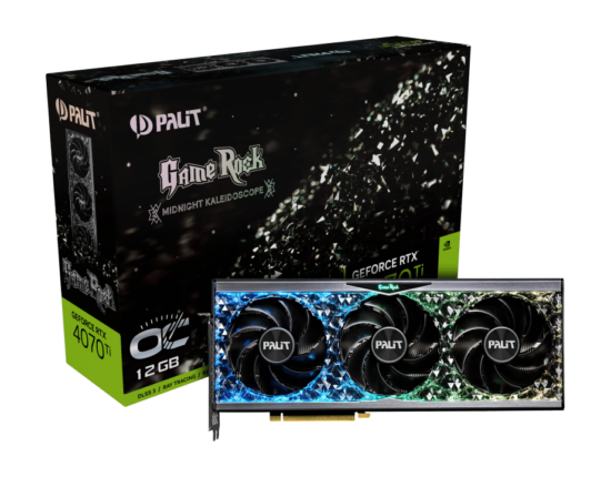 Palit NVIDIA GeForce RTX 4070 Ti GameRock OC