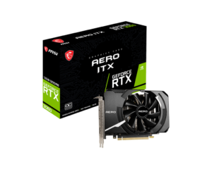 MSI NVIDIA GeForce RTX 3060 AERO ITX 12G OC GDDR6 Graphics Card