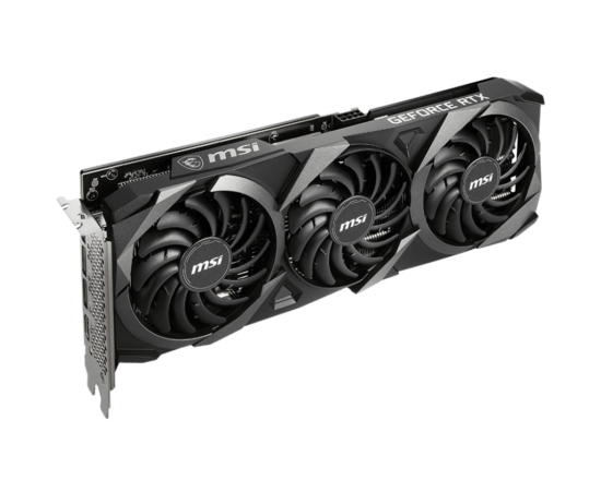 MSI NVIDIA GeForce RTX 3060 VENTUS 3X 12G OC GDDR6 Graphics Card