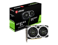 MSI NVIDIA GeForce GTX 1660 SUPER VENTUS XS OC 6GB GDDR6 Graphics Card