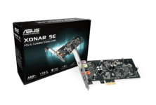 ASUS Xonar SE - 5.1 PCIe Gaming Sound Card