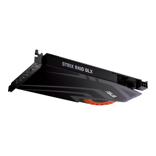 ASUS Strix Raid DLX - 7.1 PCIe Gaming Sound Card