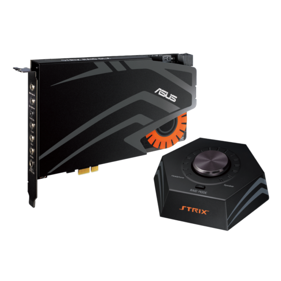 ASUS Strix Raid DLX - 7.1 PCIe Gaming Sound Card