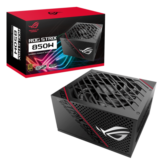 ASUS ROG STRIX 850W – 80 PLUS Gold Fully Modular PSU