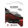 Kingston KC3000 2TB M.2 PCIe Gen 4 NVMe SSD