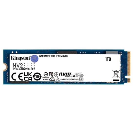 Kingston NV2 1TB M.2 PCIe Gen 4 NVMe SSD