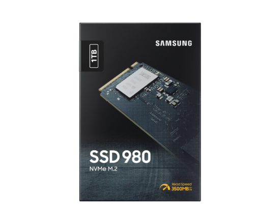 Samsung 980 1TB M.2 PCIe Gen 3 NVMe SSD