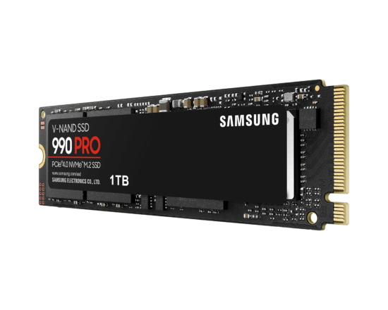 Samsung 990 PRO 1TB M.2 PCIe Gen 4 NVMe SSD