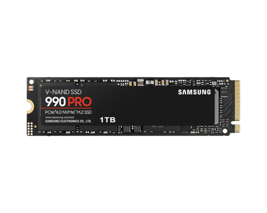 Samsung 990 PRO 1TB M.2 PCIe Gen 4 NVMe SSD