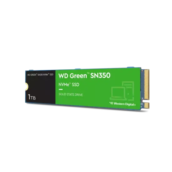 WD Green SN350 1TB M.2 PCIe Gen 3 NVMe SSD