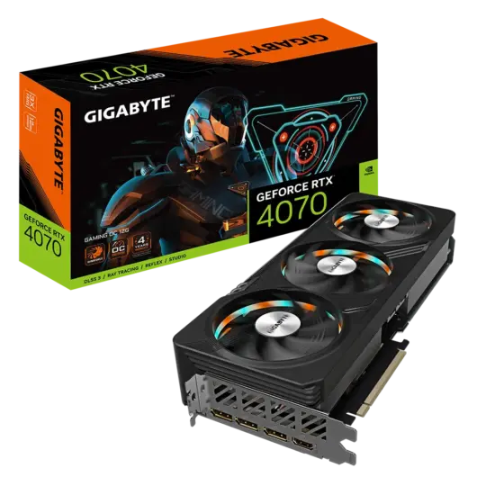 Gigabyte NVIDIA GeForce RTX 4070 GAMING OC 12G GDDR6X Graphics Card