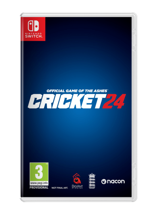 Cricket 24: Official Game of the Ashes Box Art NSW