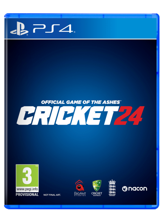 Cricket 24: Official Game of the Ashes Box Art PS4