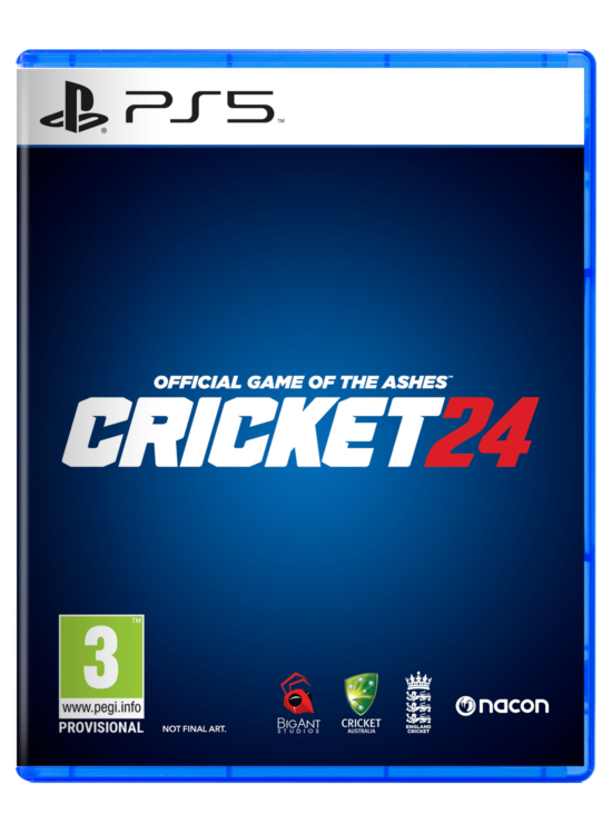 Cricket 24: Official Game of the Ashes Box Art PS5