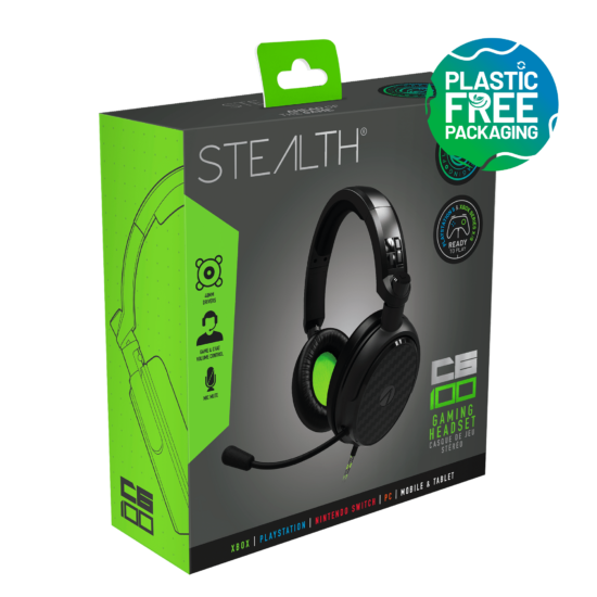 Stealth C6-100 Gaming Headset – Green