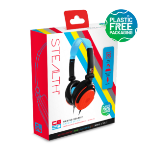 Stealth C6-50 Gaming Headset – Blue/Red