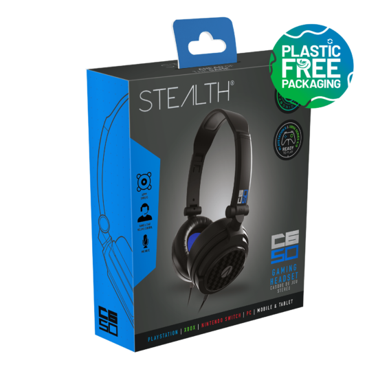 Stealth C6-50 Gaming Headset – Blue