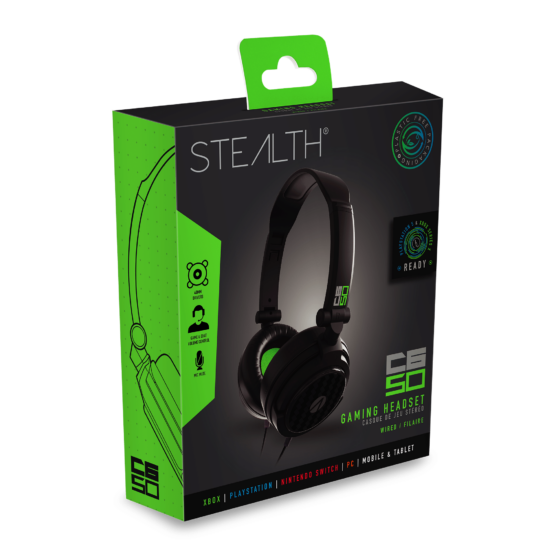 Stealth C6-50 Gaming Headset – Green