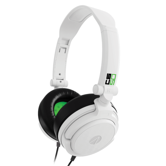 Stealth C6-50 Gaming Headset – Green/White