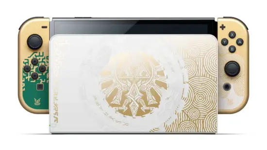 Nintendo Switch OLED - The Legend of Zelda Tears of the Kingdom Edition Cover