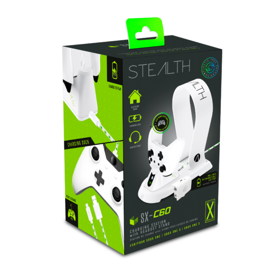 Stealth SX-C60 Charging Dock and Headset Stand for XBOX One