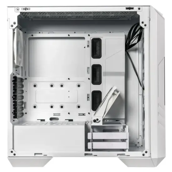 Cooler Master HAF 500 White Side Panel View