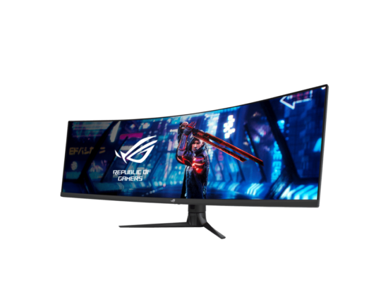 Asus ROG Strix XG49WCR Left Angled View