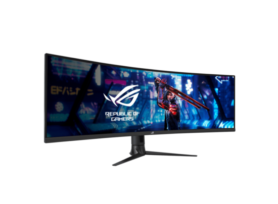 Asus ROG Strix XG49WCR Left Angled View