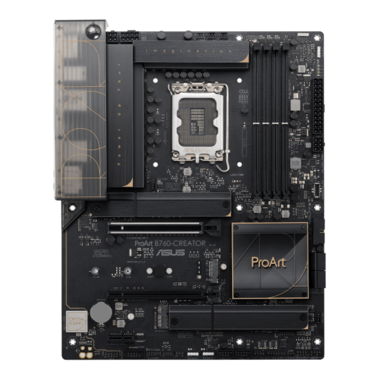 Asus ProArt B760-Creator Front View