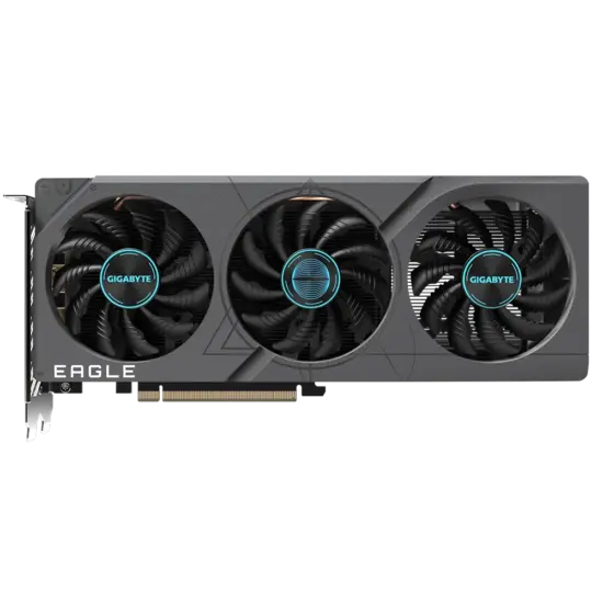 Gigabyte NVIDIA GeForce RTX 4060 EAGLE OC Front Flat View