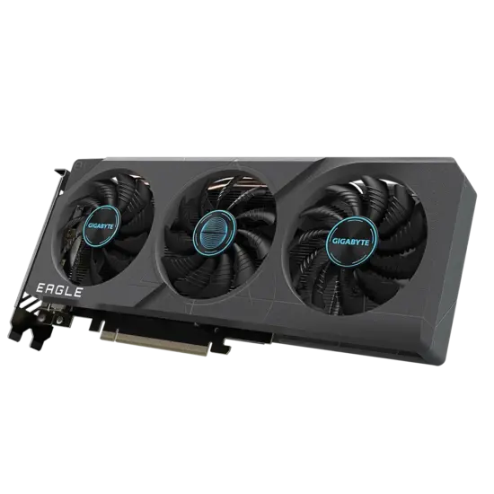 Gigabyte NVIDIA GeForce RTX 4060 EAGLE OC Front Angled View