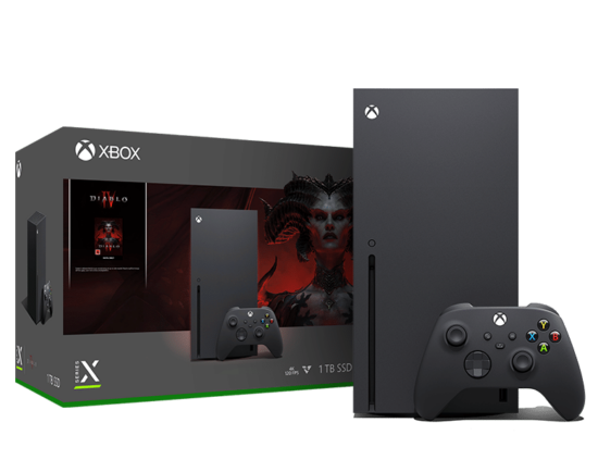 Microsoft Xbox Series X 1 TB Console - Diablo IV Bundle Box View